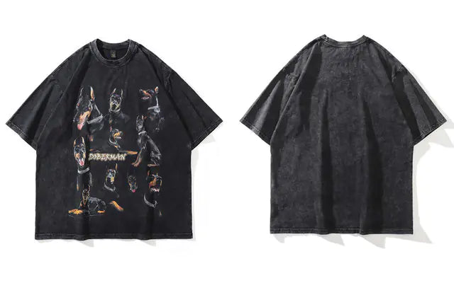 Doberman Print T-Shirt