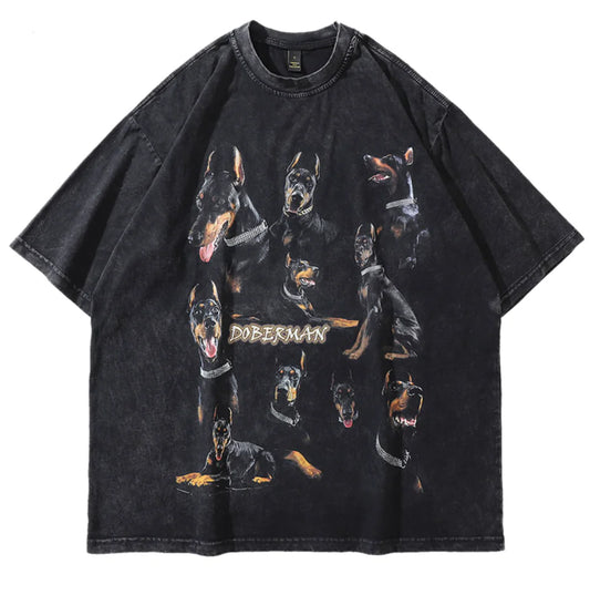 Doberman Print T-Shirt